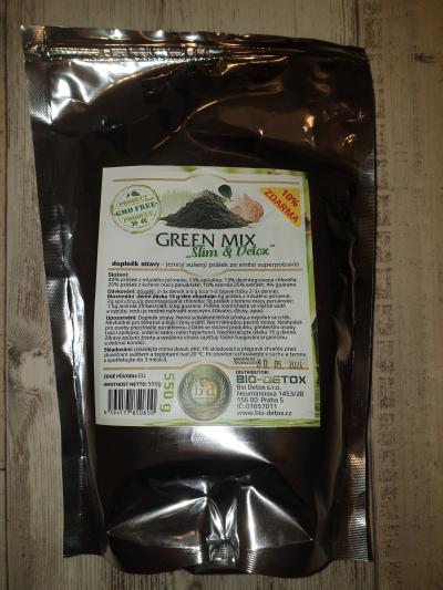 Slim detox zelený mix
