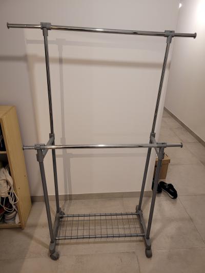 Věšák na šaty LIVARNO home - dvě tyče