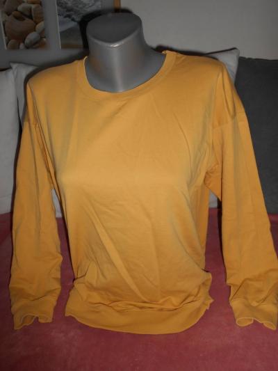 Triko dlouhý rukáv žluté zn. Romus vel. S.