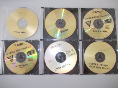 Daruji CD s filmy