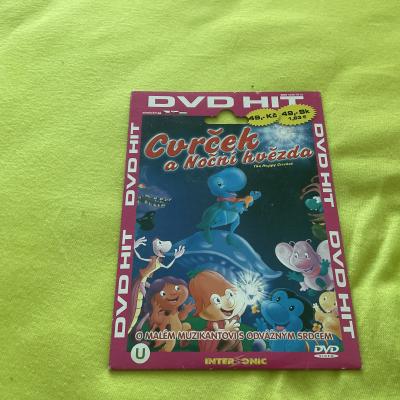 DVD pro děti Cvrček a noční hvězda