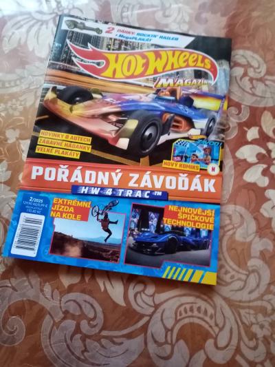 časopis HOT wheels
