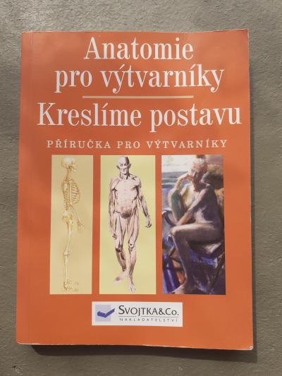 Kniha Anatomie pro výtvarníky
