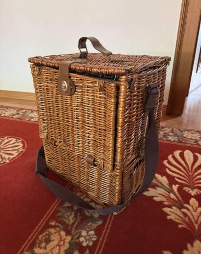 Piknikový retro koš