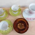 Hrnečky s talířky 5ks
