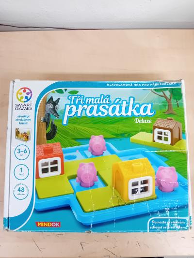 desková hra "Tři malá prasátka Deluxe"