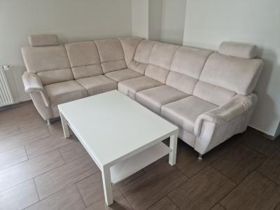 Rozkládací sedačka - béžová