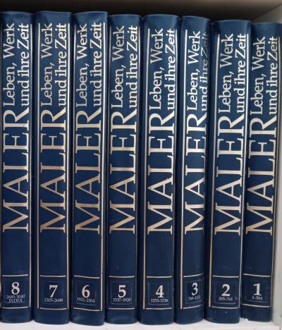 Sešity o světových malířích v němčině