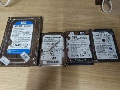 HDD (nestartují nebo v crystaldisku hlásí pozor)