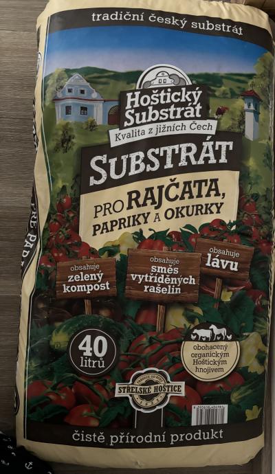 Hošticky substrat pre rajcata