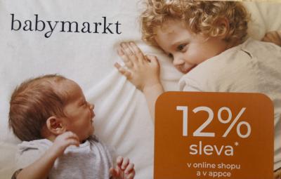 Slevový kupon babymarkt