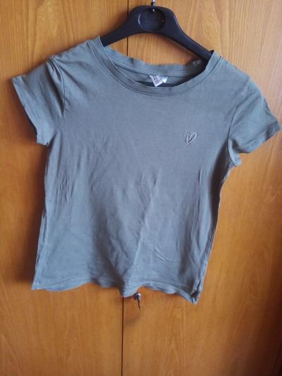 khaki tričko H M  S