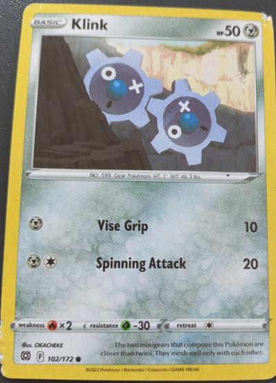Pokemon Klink 50