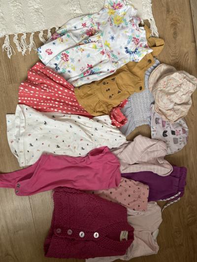 Dívčí oblečení 6-9mes