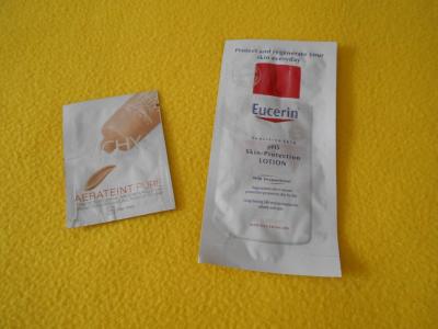 Vzorečky Eucerin a Vichy po expiraci.