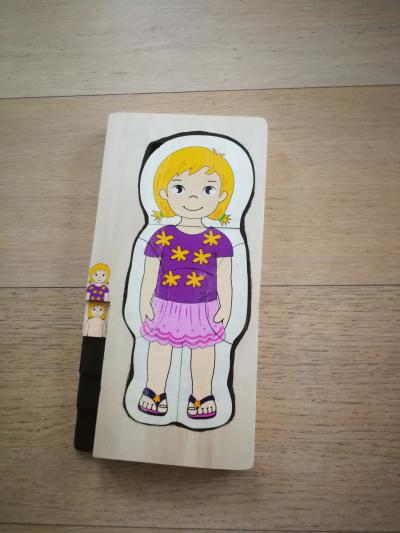 Dřevěná skládačka