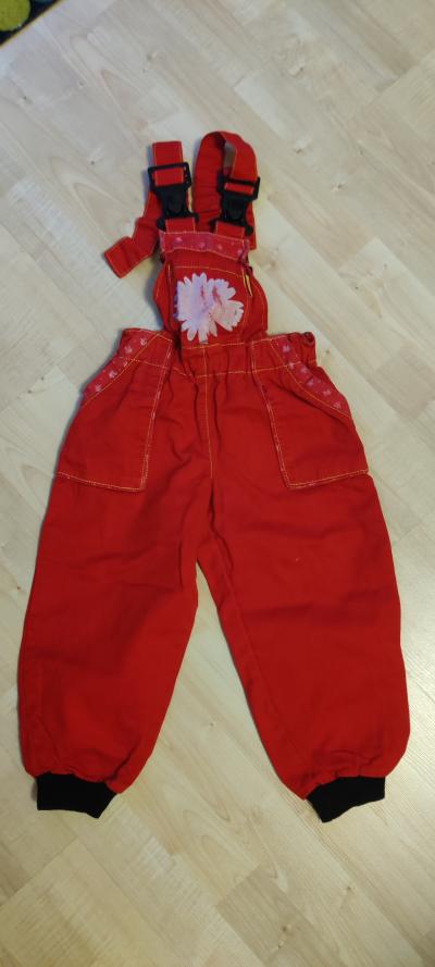 dětské pracovní kalhoty vel. 98