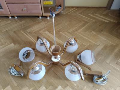 Daruji lustr + 2 lampičky