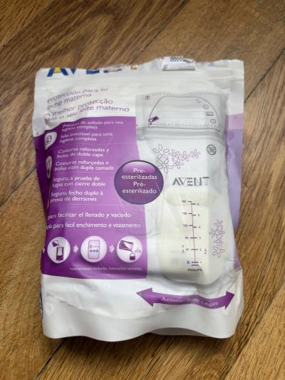 Avent sáčky na mateřské mléko