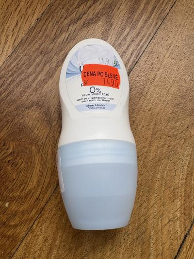 Sensitive roll-on deodorant dm