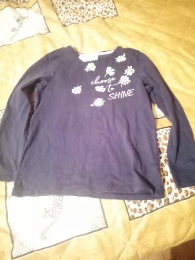 tričko kytičky 116