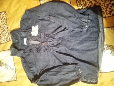 džínová košile kolem 120