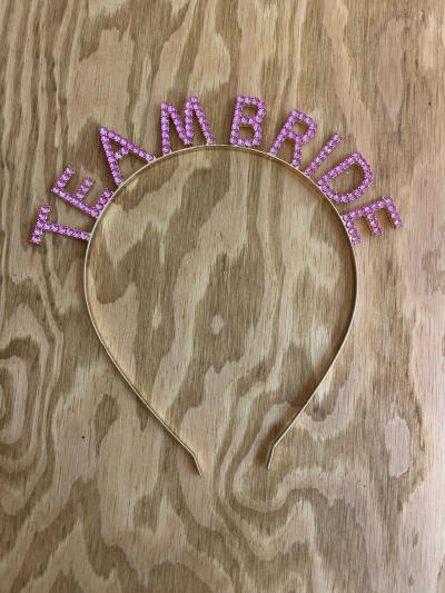 Čelenka "team bride"