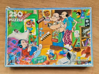 Puzzle Pepek námořník 250 dílků.