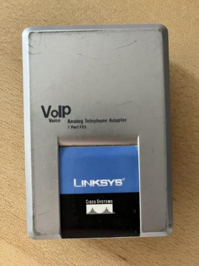 VoIP SIP adaptéry – Linksys / Sipura - 4kusy