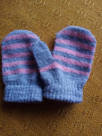 rukavičky pro mimi šedé