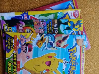 pokémoni loňské, ale nepoužité 4 ks