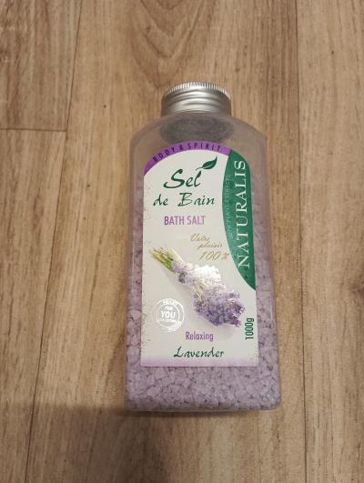 Koupelová relaxační sůl levandulová Naturalis