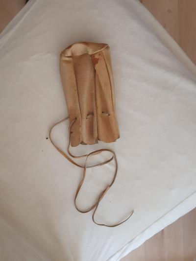 Daruji za odvoz kožený vak na mince