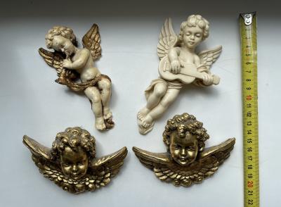 Sošky andělů na zeď