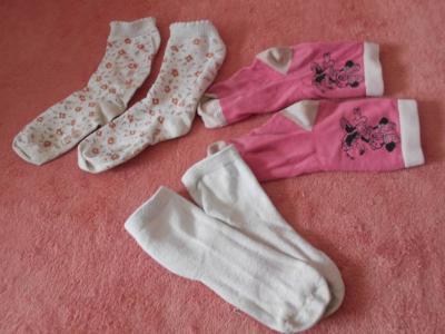 3x ponožky dětské