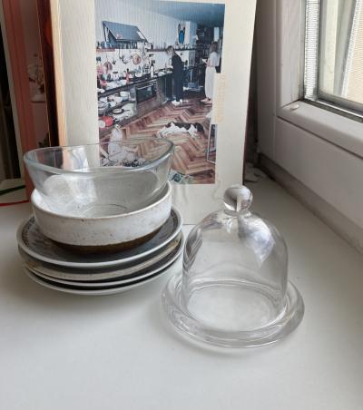 talířky, miska, poklop na citron