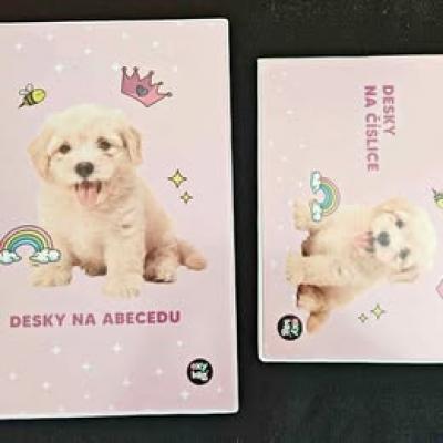Desky na písmenka a číslice pro prvnářka