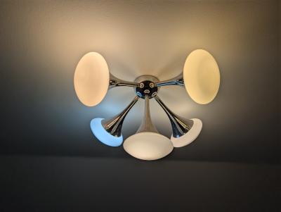 Designový lustr včetně žárovek