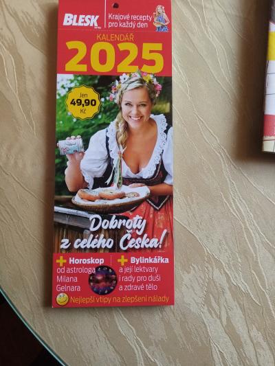 kalendář s recepty