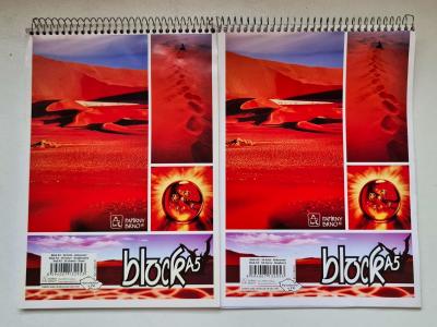 Poznámkové bloky A5 + sešit A6 + sešit S.