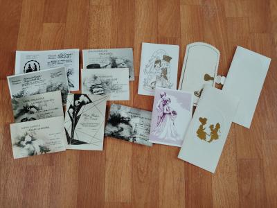 Svatební oznámení a gratulace