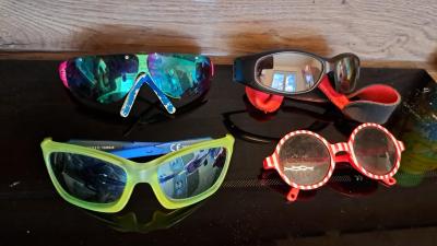 Sluneční brýle dětské 4x - použitelné