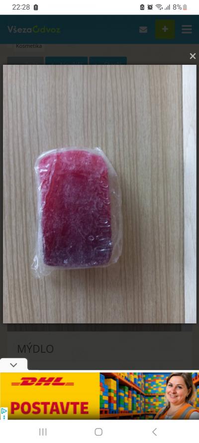 Mýdlo červené