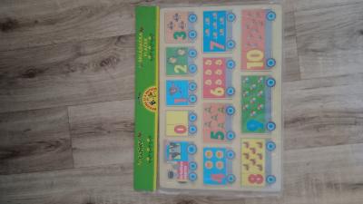 Skládačka vláček pro nejmenší