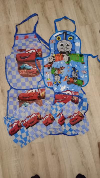 Zástěry do výtvarky s rukávky