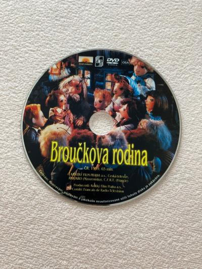 DVD pro děti Broučkova rodina