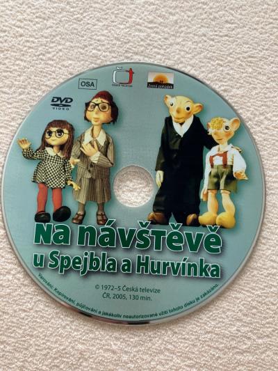 DVD pro děti Na návštěvě u Spejbla a Hurvínka