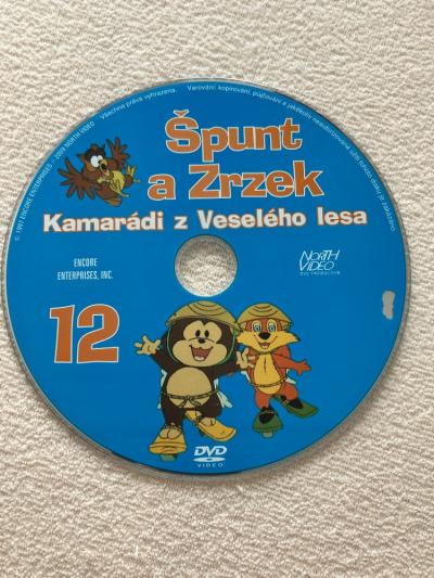 DVD pro děti Špunt a Zrzek