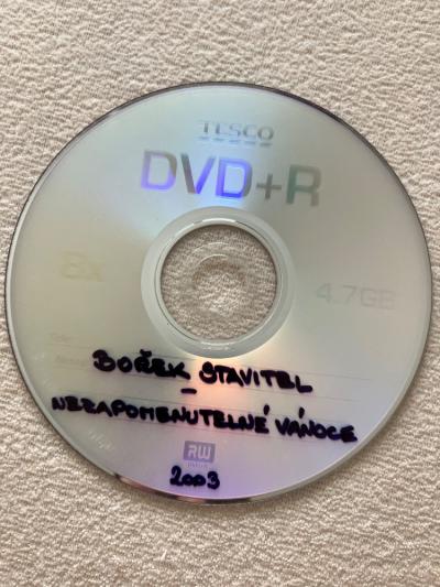 DVD pro děti Bořek stavitel - nezapomenutelné Vánoce