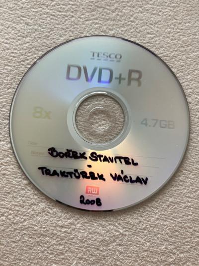 DVD pro děti Bořek stavitel - traktůrek Václav